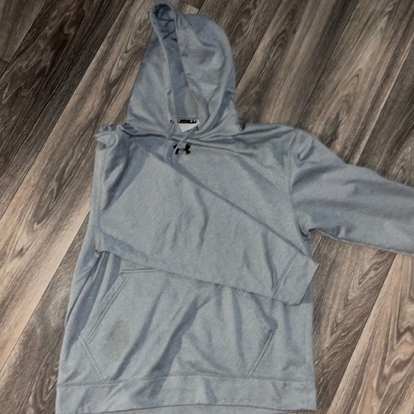 Mens Grey Under Armour Hoodie - Picture 1 of 2